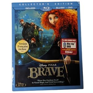 NEW Disney's Brave Blu-ray DVD 3 Disc Combo Collectors Edition - Factory Sealed